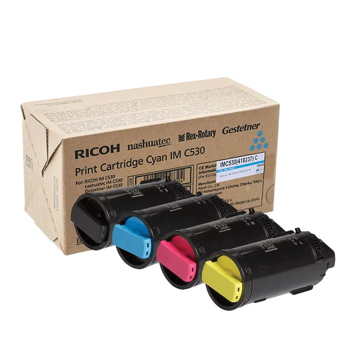 Tóner CMYK Ricoh Aficio IM C530